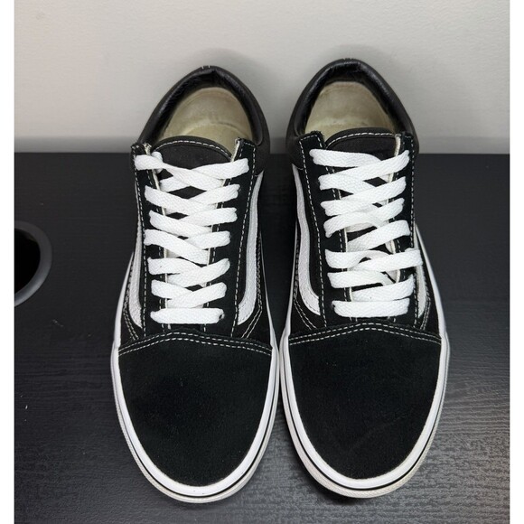 Vans Shoes Mens 6 Womens 7.5 Off The Wall Old Skool Skate Sneakers Black 500714 - Picture 6 of 13